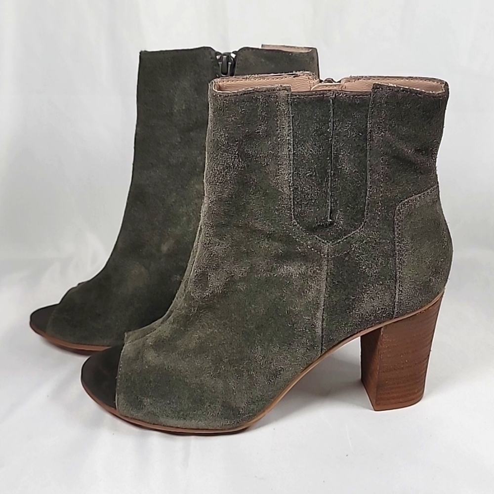 ❤️🔥❤️Blondo Olive Green Booties